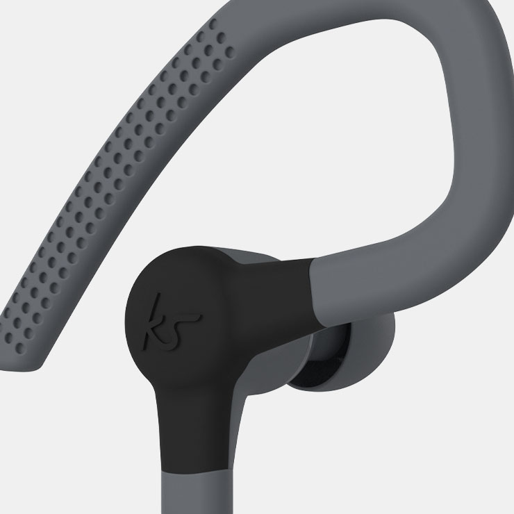 Race 15 Sport Wireless Earphones Black Kitsound